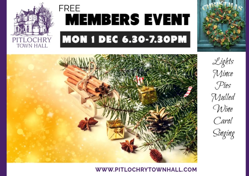 MEMBERS INVITATION MON 1 DEC 6:30PM