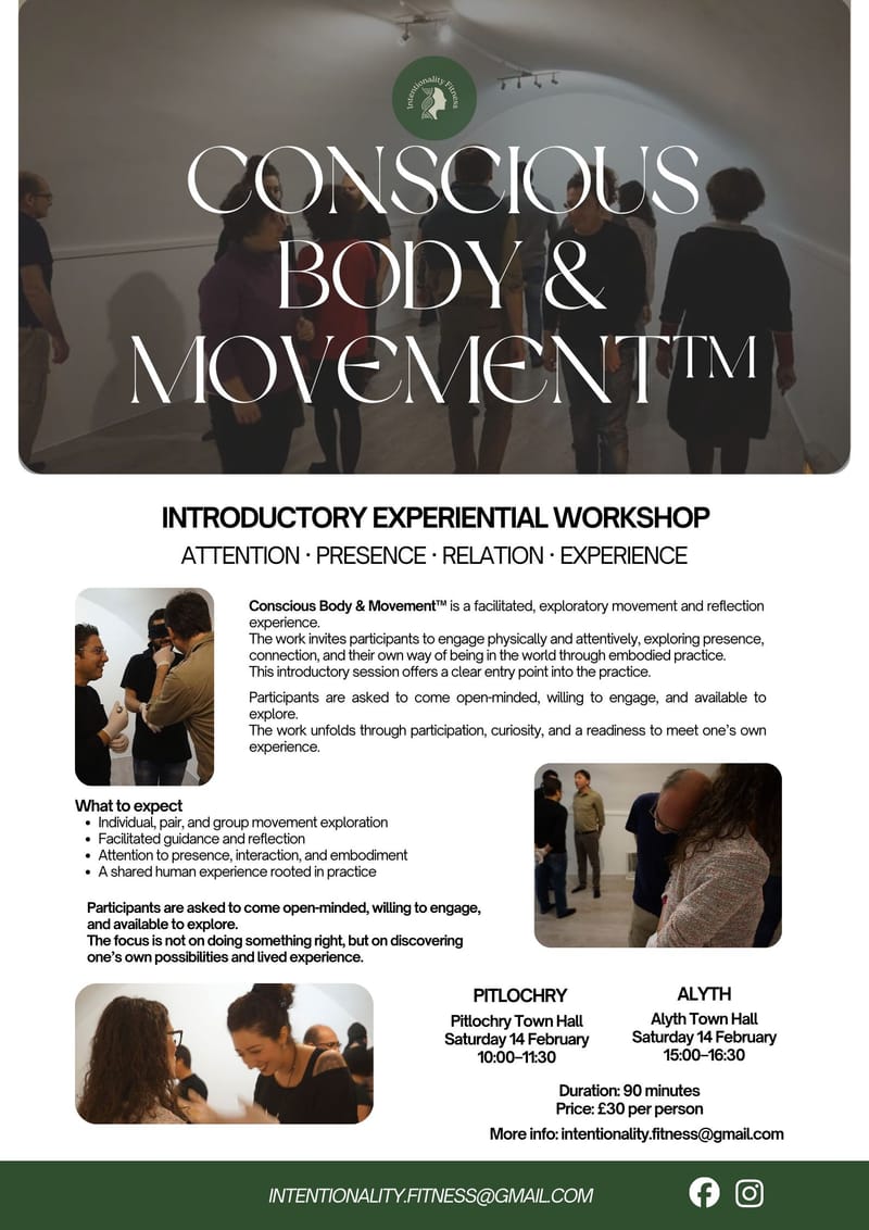 **TO BE RESCHEDULED** CONSCIOUS BODY & MOVEMENT™ WITH ADRIANA