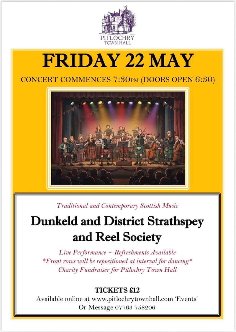 CONCERT: Dunkeld and District Strathspey and Reel Society