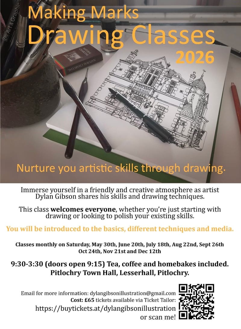 DRAWING MASTERCLASS with DYLAN GIBSON