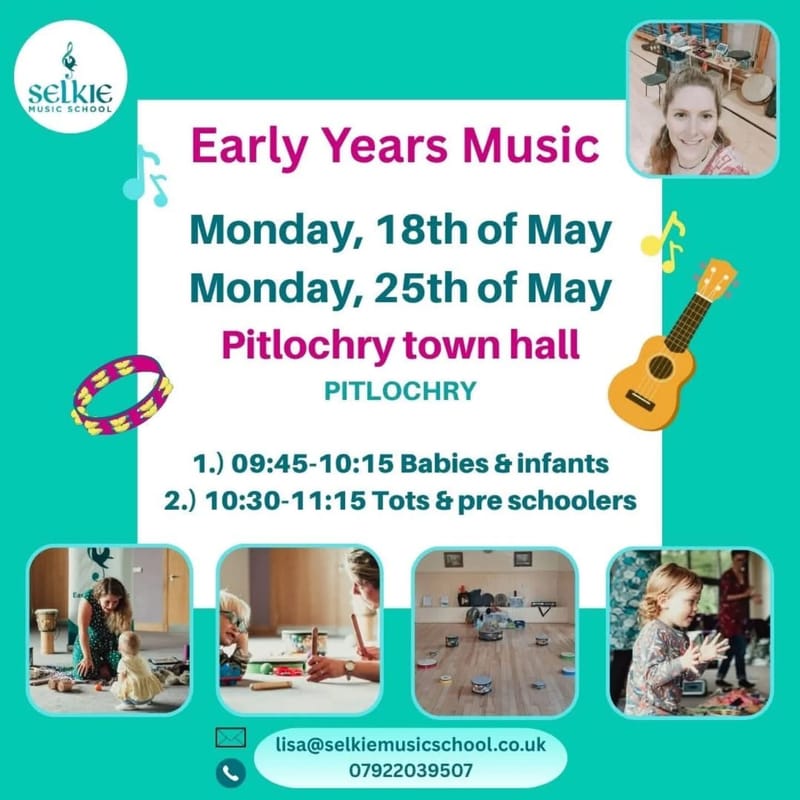 SELKIE MUSIC SCHOOL: EARLY YEARS MUSIC SESSIONS