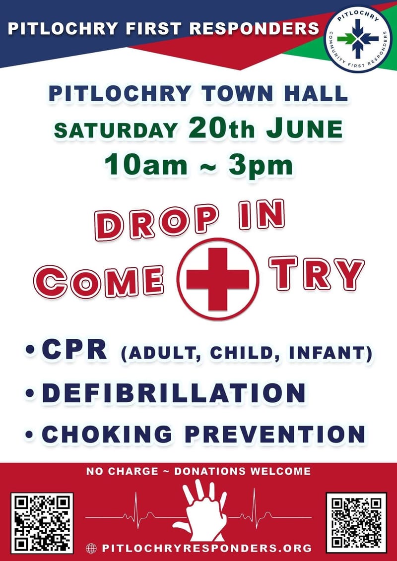 PITLOCHRY FIRST RESPONDERS OPEN DROP-IN  DAY