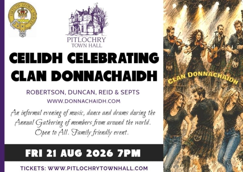 CEILIDH CELEBRATING CLAN DONNACHAIDH