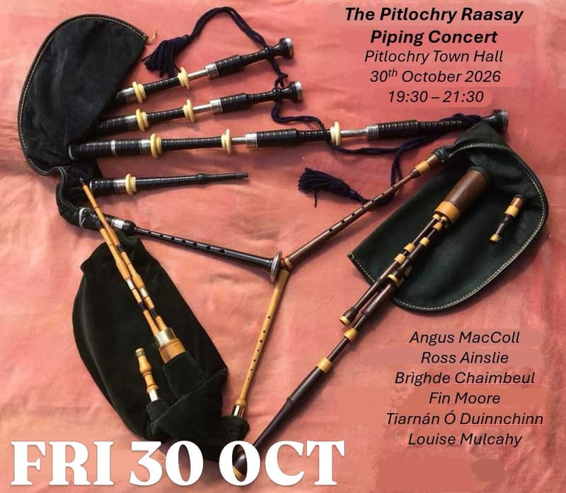 Pipers' Club of Scotland presents 'The Raasay'