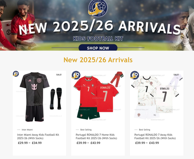 Discover the ultimate 2025-26 collection featuring top clubs from around the globe