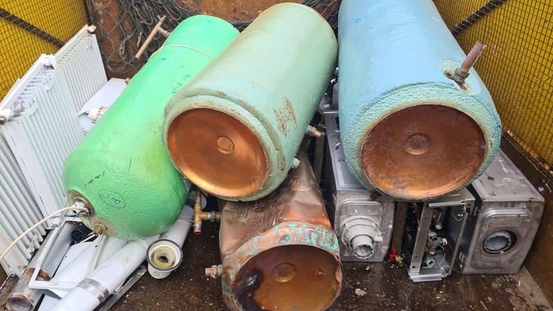 Scrap metal items we collect