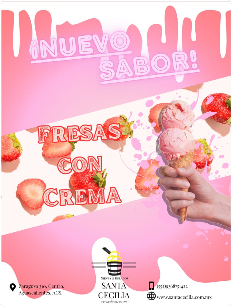 Carteles, anuncios y flyers.