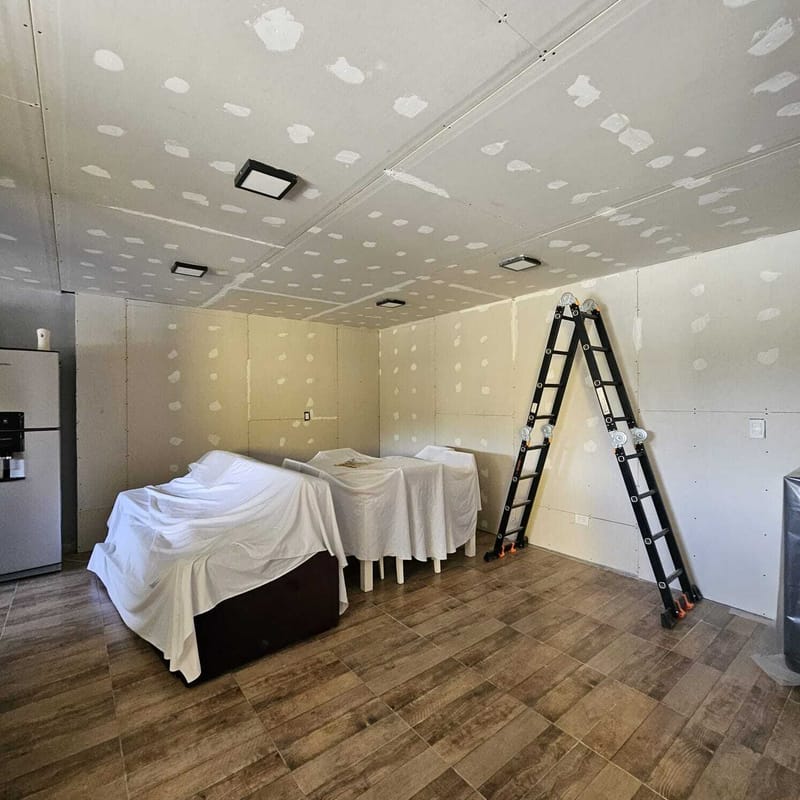 Remodelación en La Marianita: Con sistema DryWall