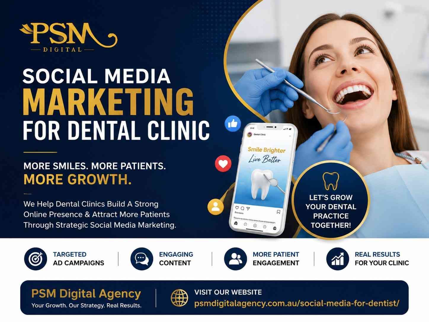 social media marketing for dental clinic
