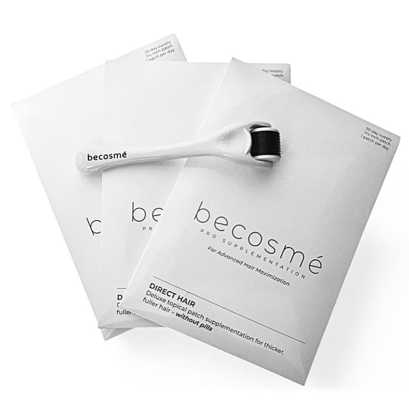 Becosmé Direct Hair Patch - 90 dagars kit. 1790 kr