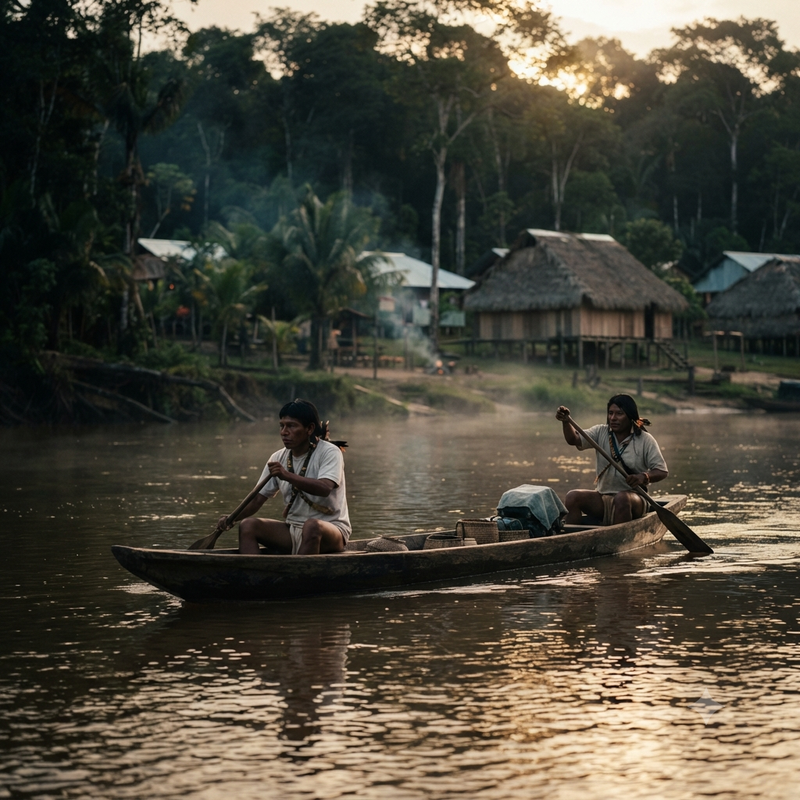 Les bas-fonds de la zone montagneuse de la Guyane française, sur la route du Brésil