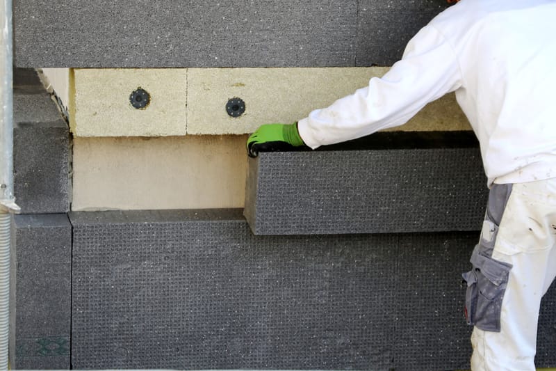 Waterproofing, thermal and acoustic insulation work according to an approved engineering code.