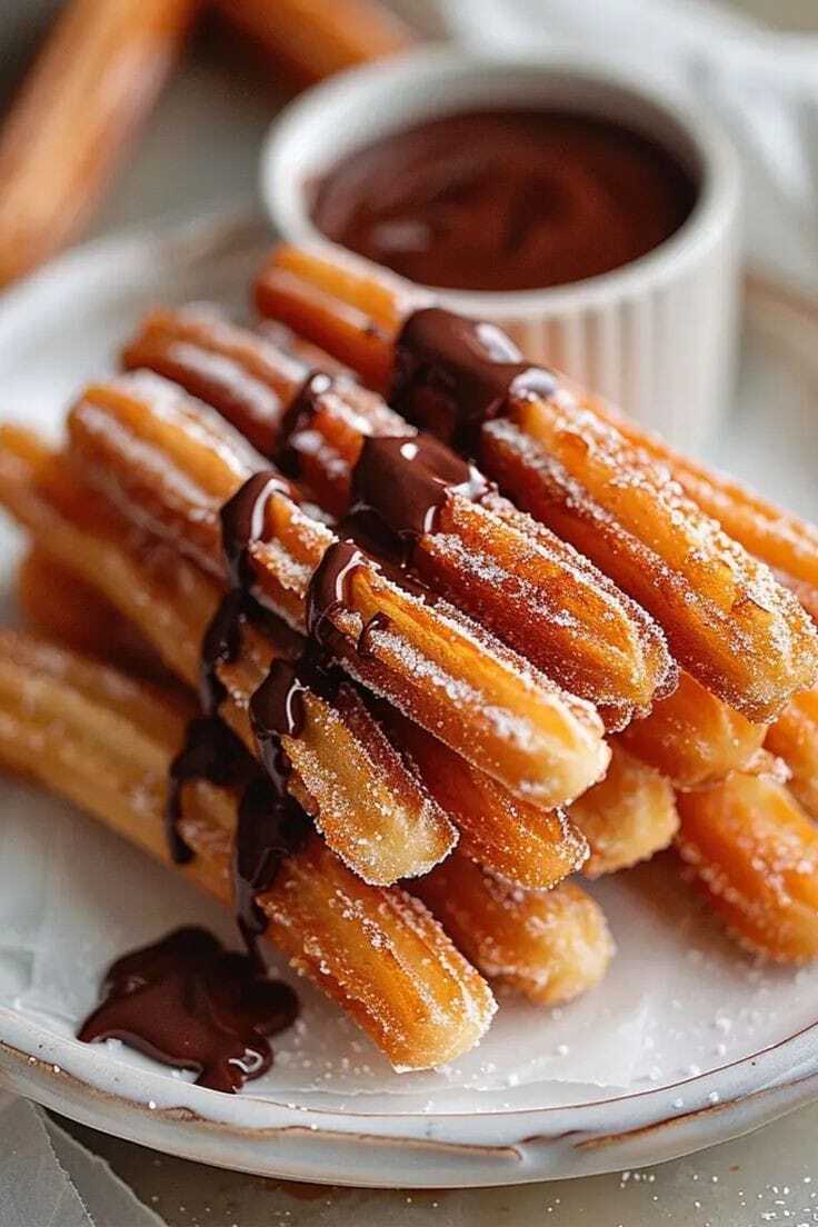 Churros con Chocolate