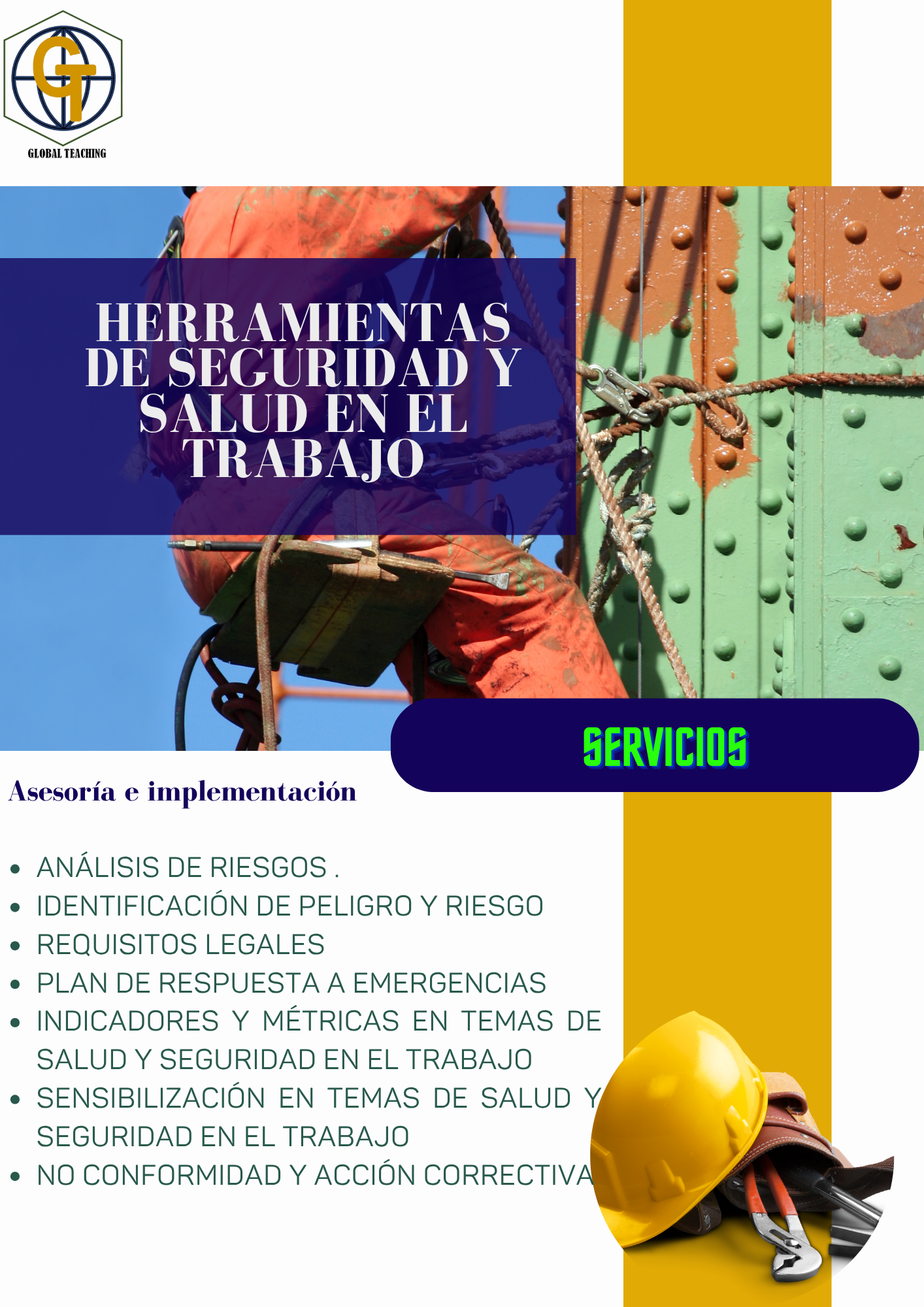 Servicios de asesorías e implementación