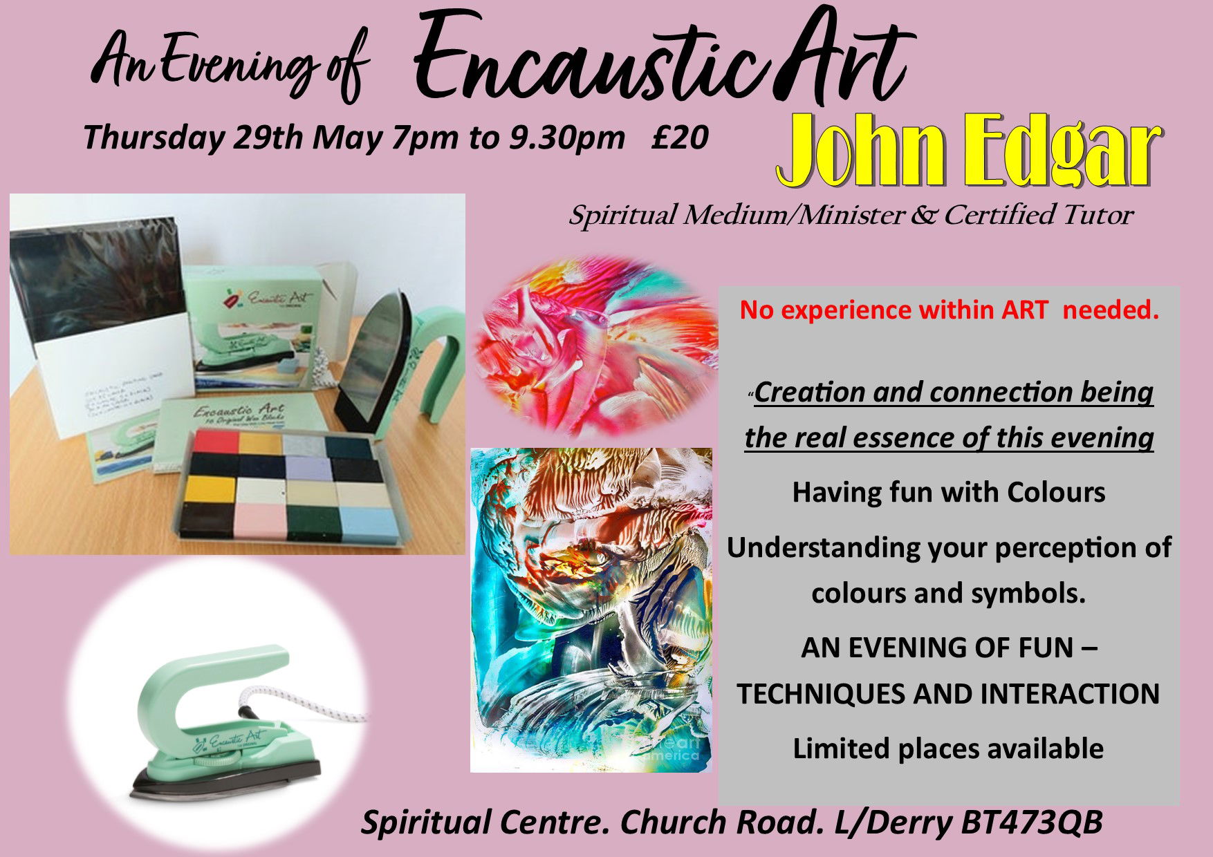 Encaustic Art Evening Class £20