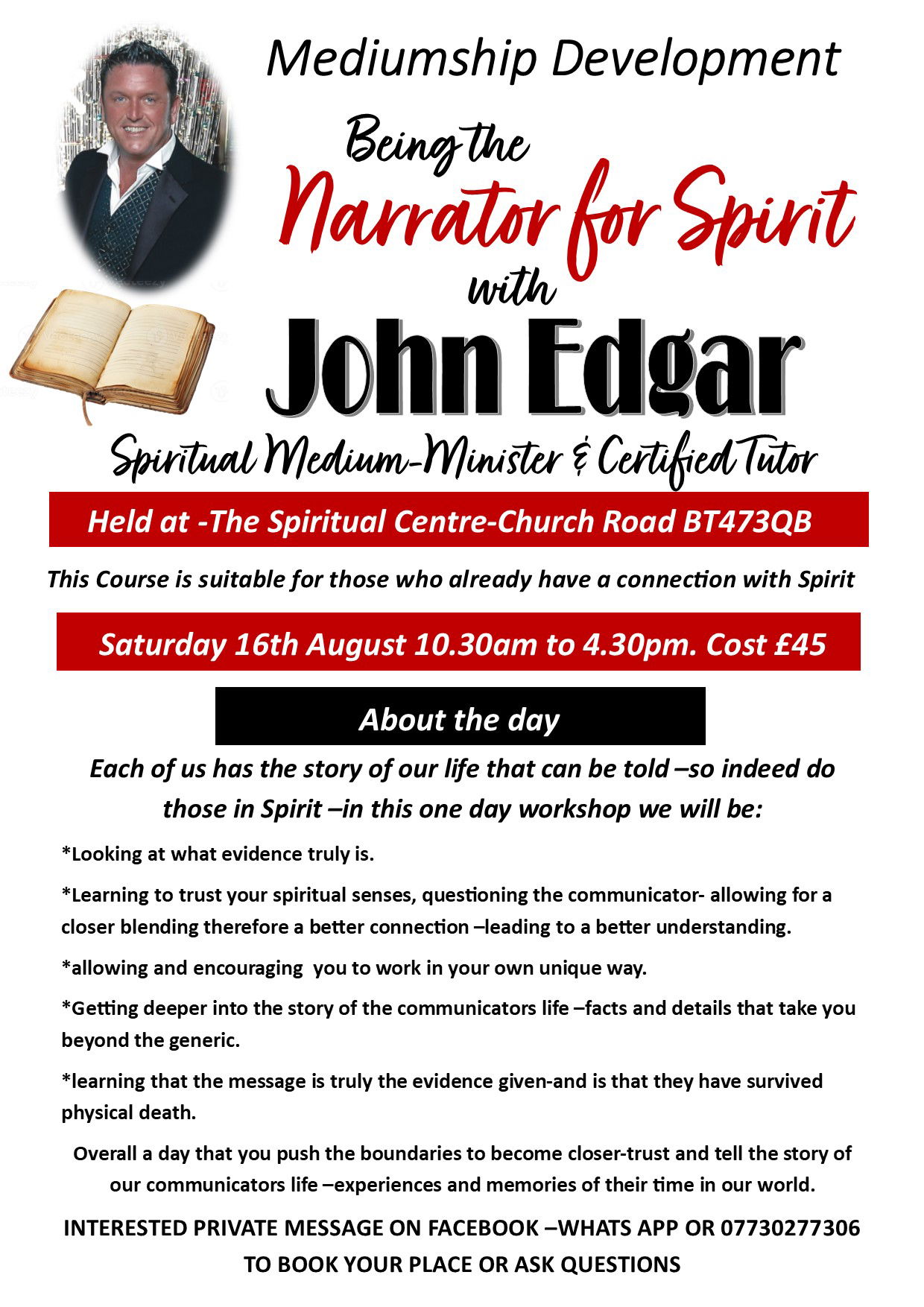 Narrator for Spirit