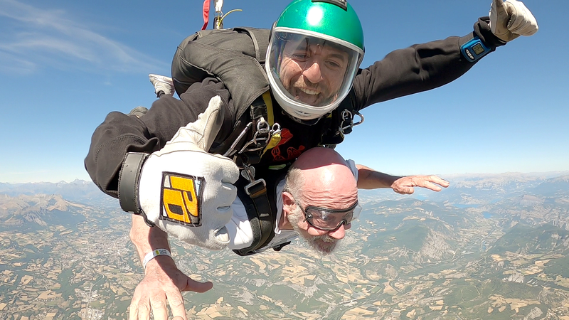 SAUT EN TANDEM