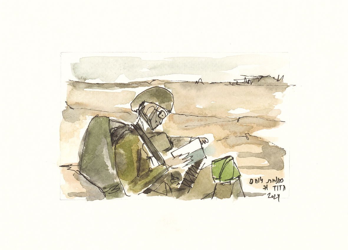 Resting soldier 