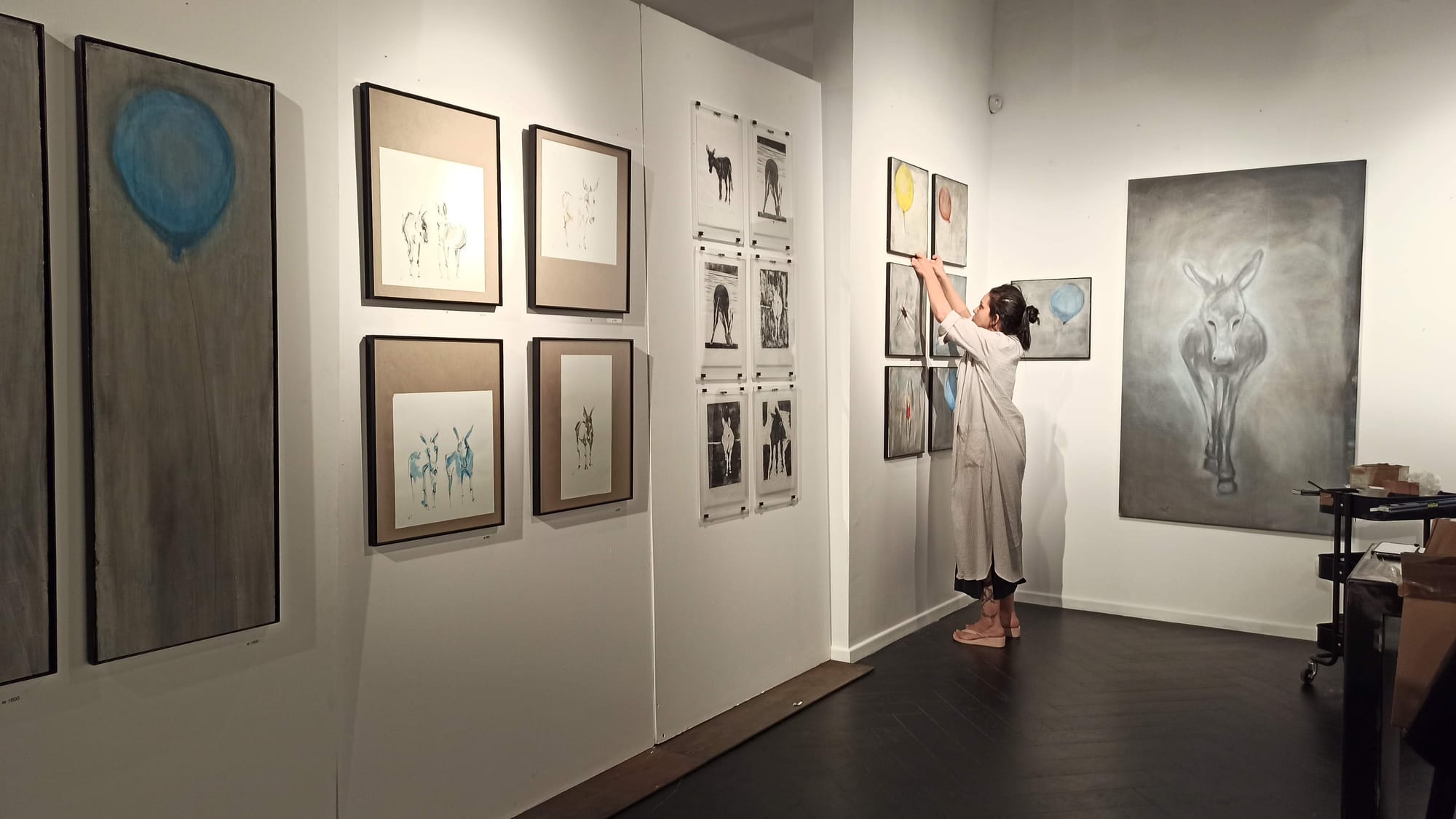 Art & About Gallery, Emek Heffer, Curator Yasmin Azaria.