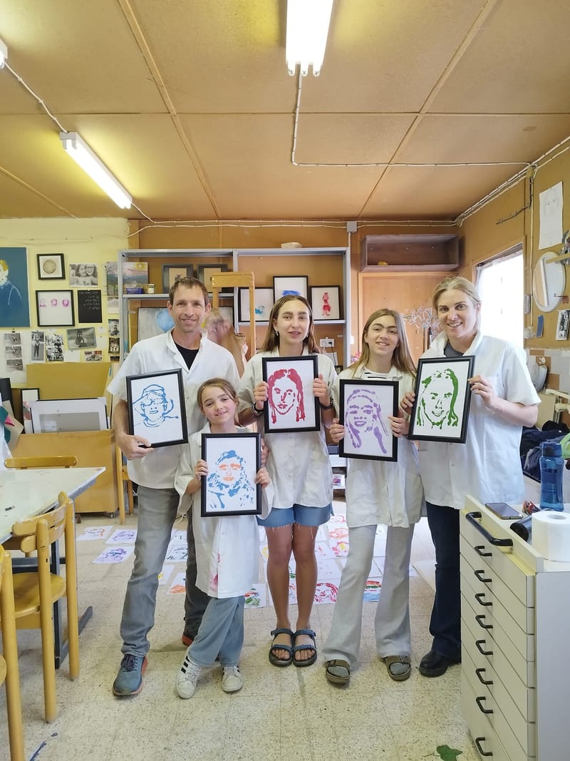 הדפס מונופריט לדיוקנאות