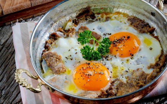 KAVURMALI YUMURTA