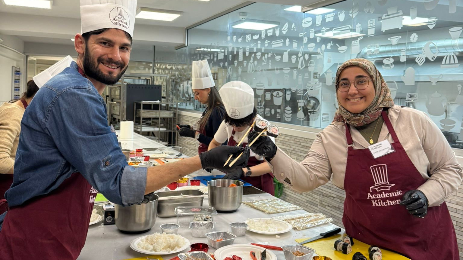 Dolu Dolu Sushi Workshop'ımızı Tamamladık!