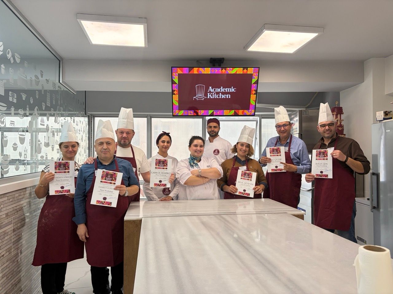 Egger Dekor Ekibiyle Pizza Workshop
