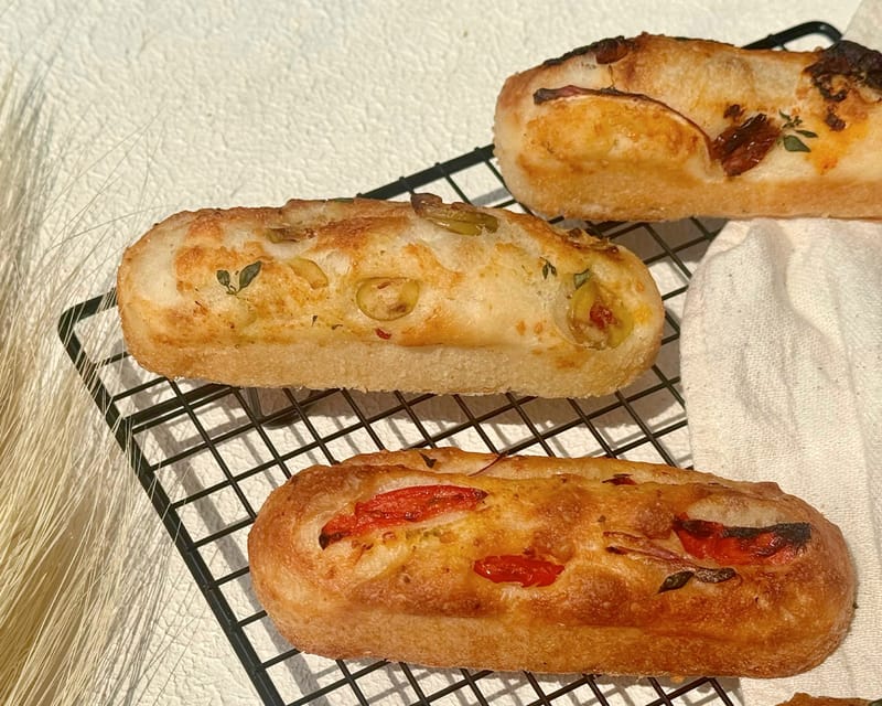 Foccaccia ve Ekşi Maya Yapım Süreci