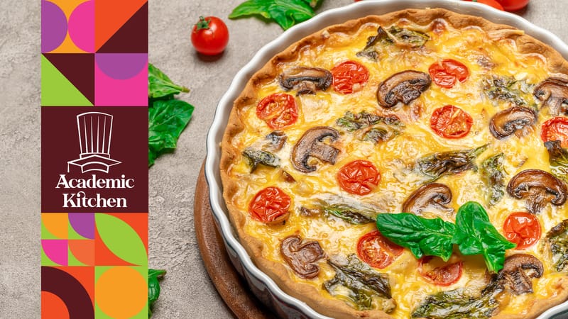 Vegan Mutfak: Quiche ve Rafine Şekersiz Tatlılar