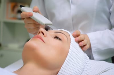What kind of serums are used during Hydrafacial?