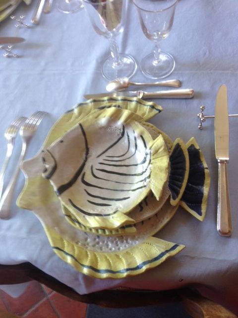 assiettes poissons