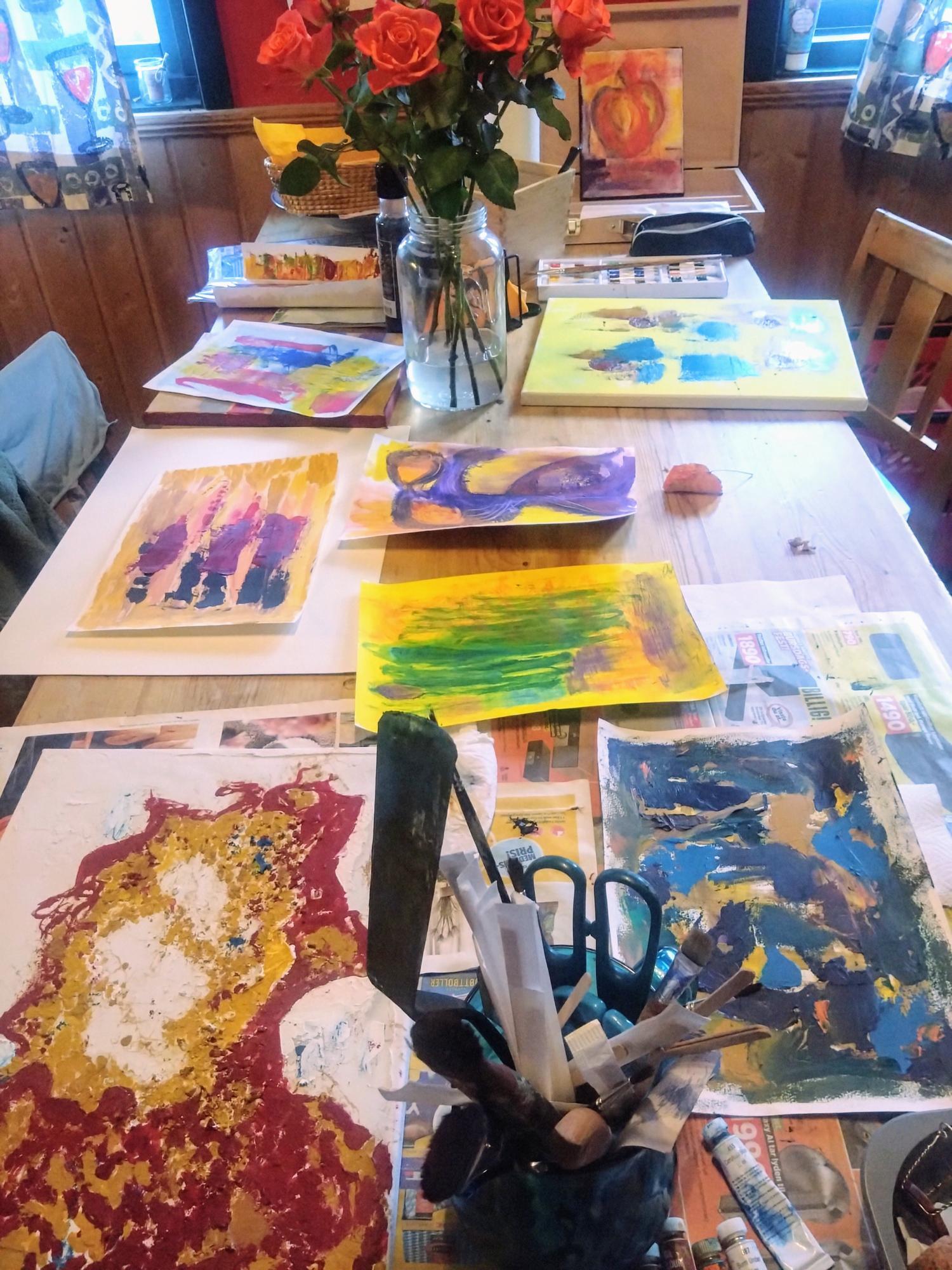 "Working table"