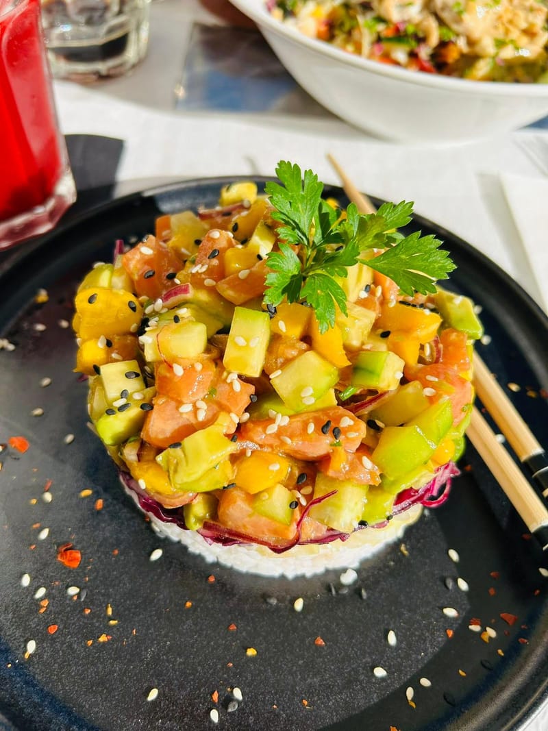 GEISHA : SALMON TARTARE