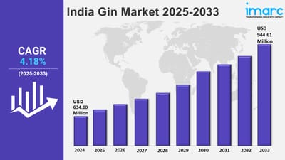 India Gin Market Size, Trends, Growth, Outlook and Report 2025-2033