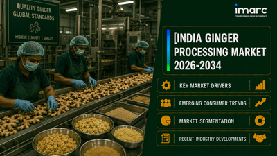 India Ginger Processing Market 2026-2034: Size, Share, Future Outlook and Growth Report