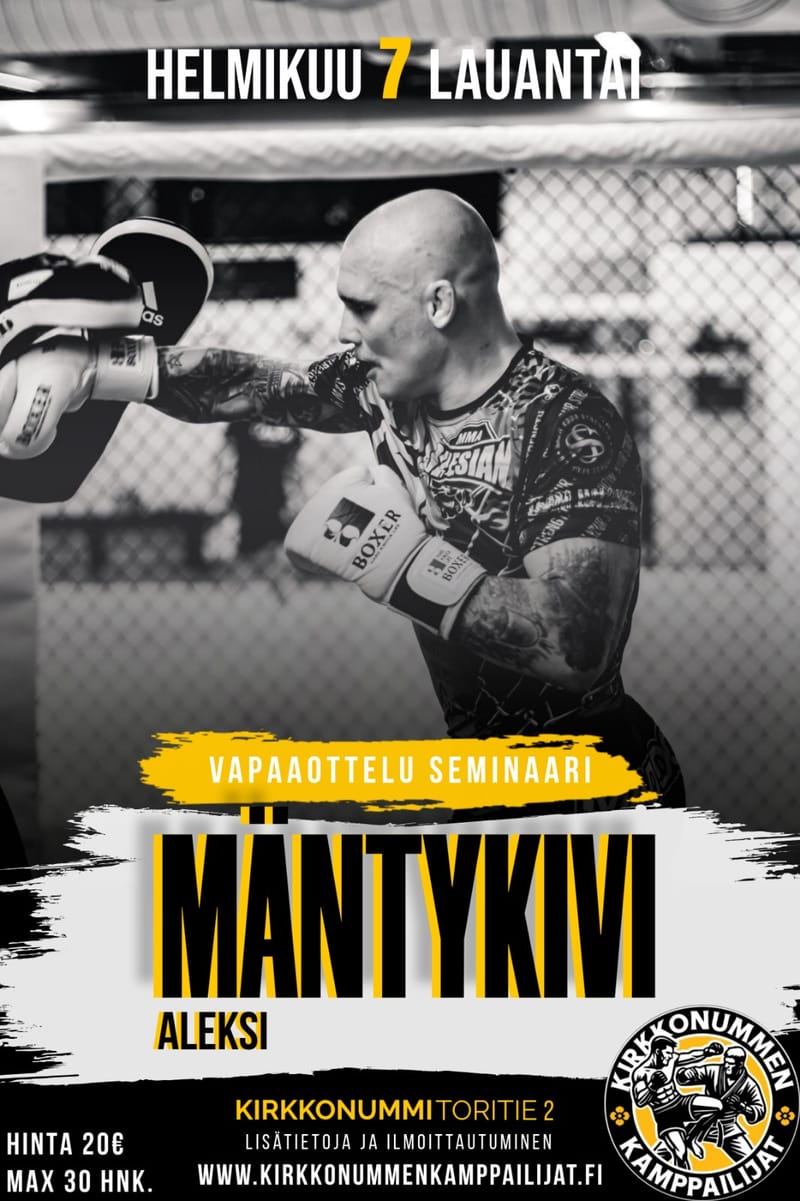 Vapaaottelu seminaari - Mäntykivi Aleksi