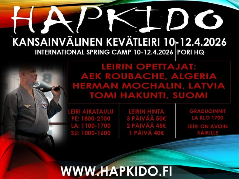 Hapkido kansainvälinen kevätleiri