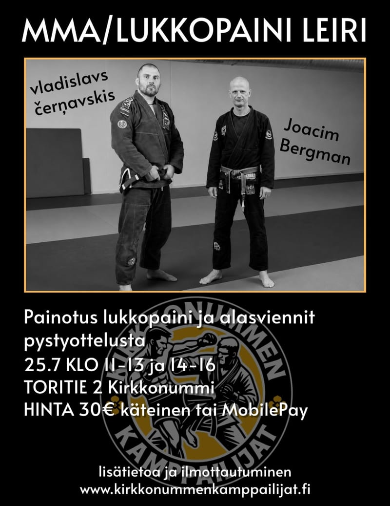 MMA/lukkopainileiri