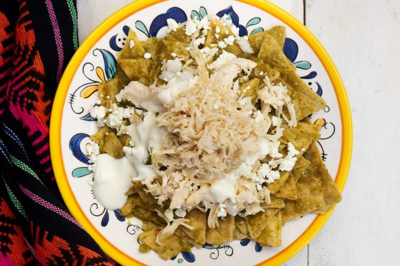 CHILAQUILES VERDES Ó ROJOS