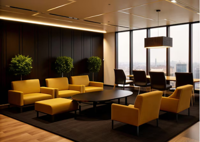 Modern Interior Design Ideas for Commercial Property in Noida