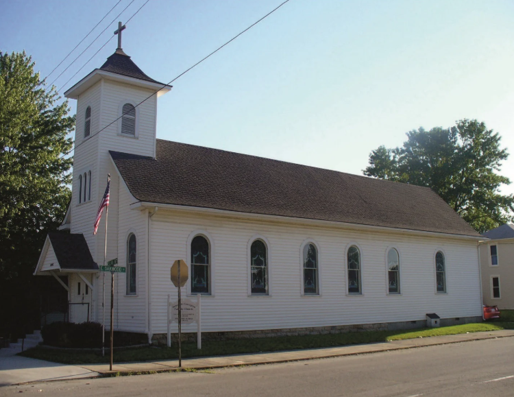 Originally serving as a mission of St. Mary's church in Piqua, Ohio