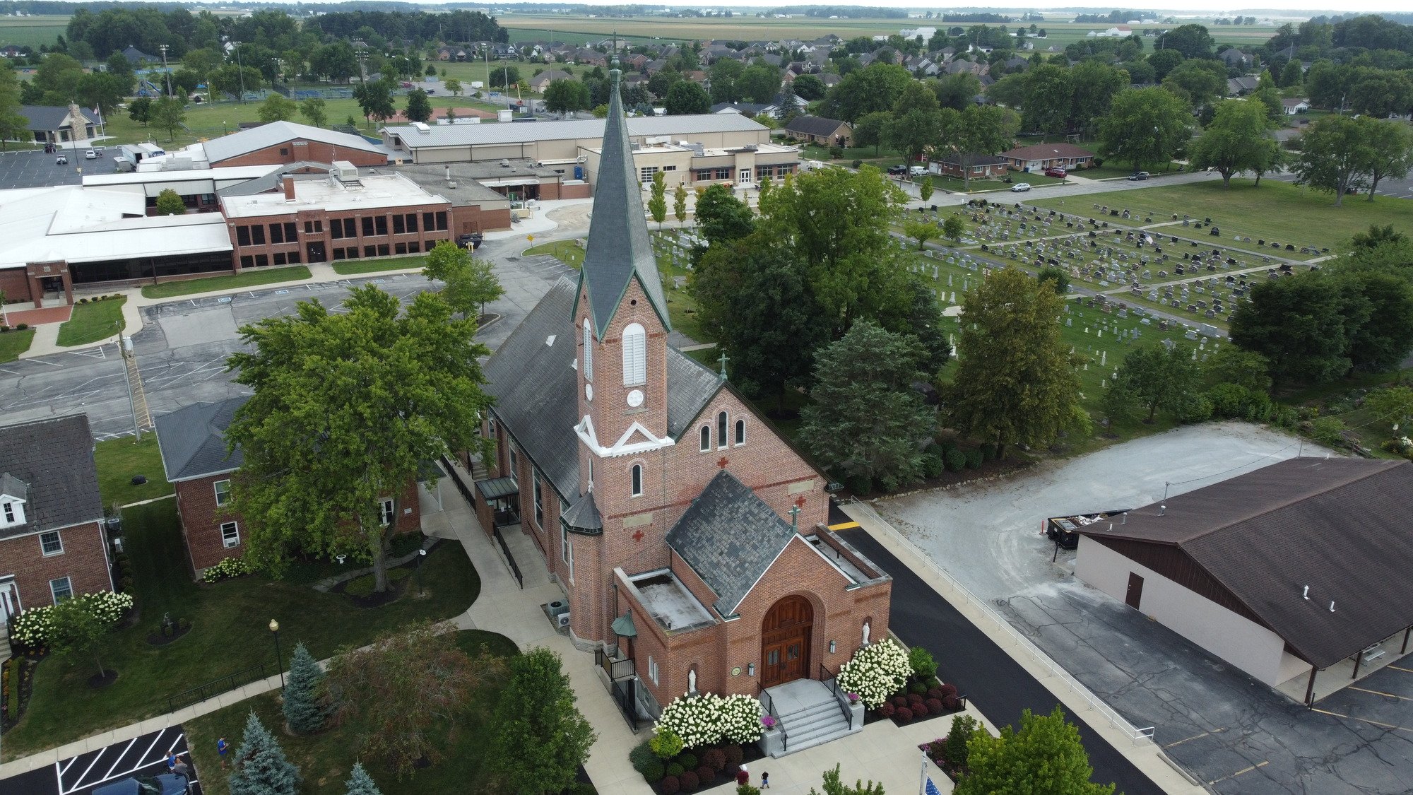 A young French missionary assigned to minister to French-speaking settlers