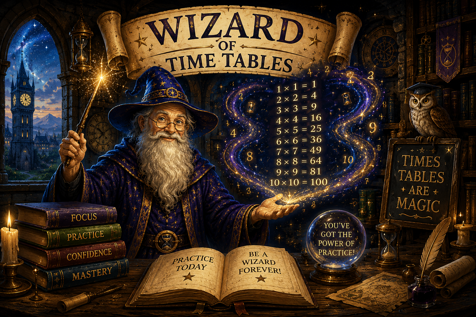The Art of Time Table Fluency