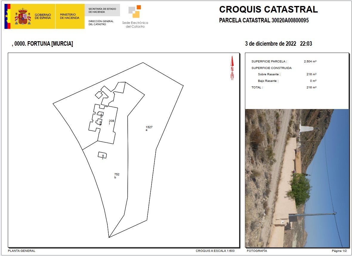 Main Parcel - Plot with villa and cueva's