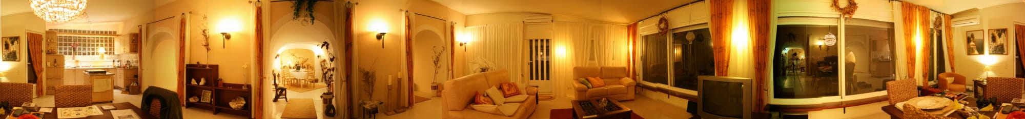 Scenic views and 180/360 degree panoramic views