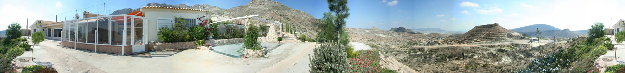 Scenic views and 180/360 degree panoramic views