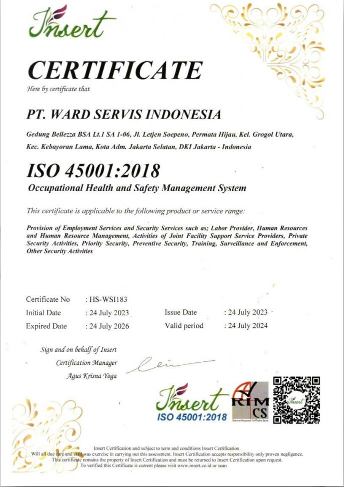 ISO 45001:2018