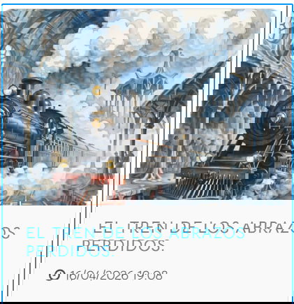 El tren de los abrazos perdidos.