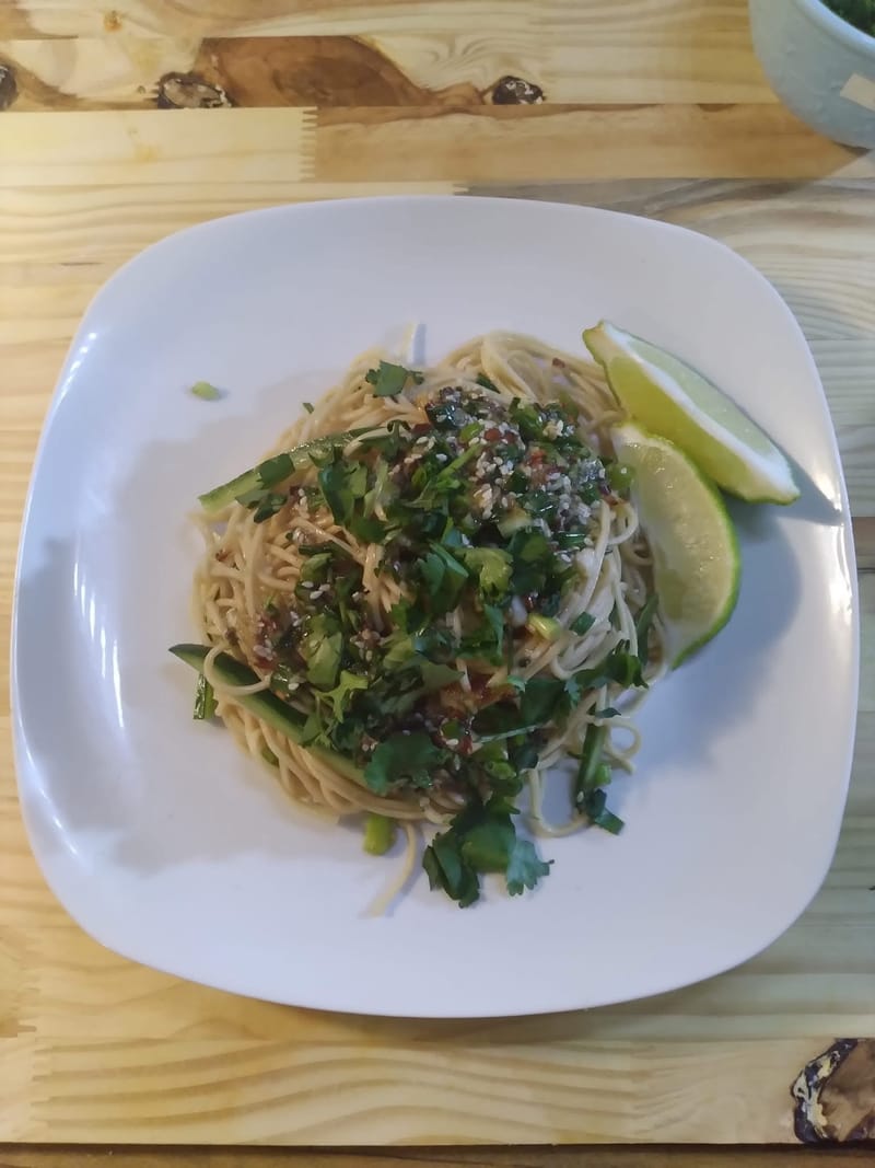 Cold Soba Noodle Salad