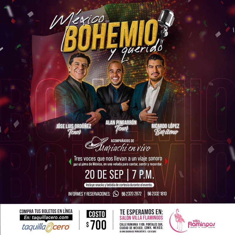 MÉXICO BOHEMIO Y QUERIDO